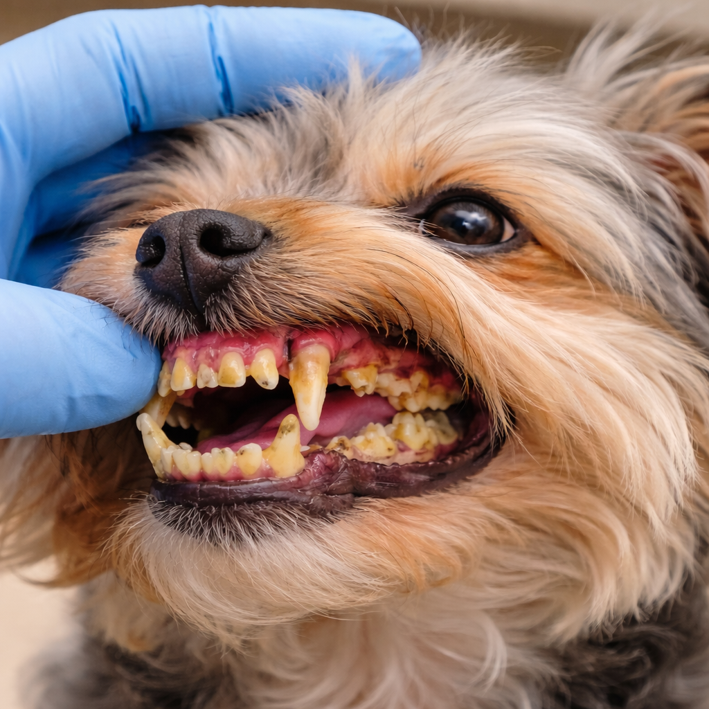 Acabar com tártaro cachorro: como cuidar da saúde bucal do seu pet